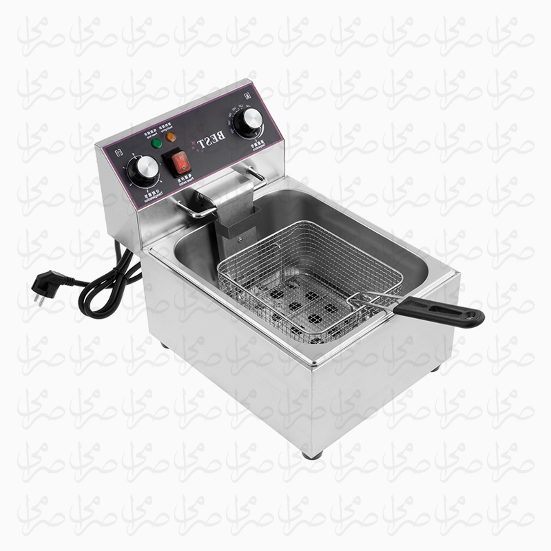  سرخ کن تک لگن برقی 6 لیتری رو میزی مارک بست SSRKH6LB - سرخ کن برقی 6 لیتری 