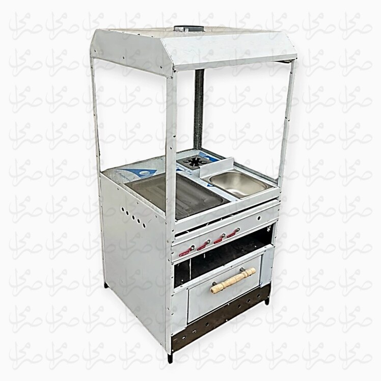 فر ساندویچ سه کاره زیر فر پیتزا صرامی SFRSNPT4T - فر ساندویچ 4 کاره