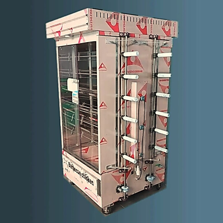 جوجه گردان 12 سیخ ایستاده SJO12 دستگاه مرغ بریان 12 سیخ