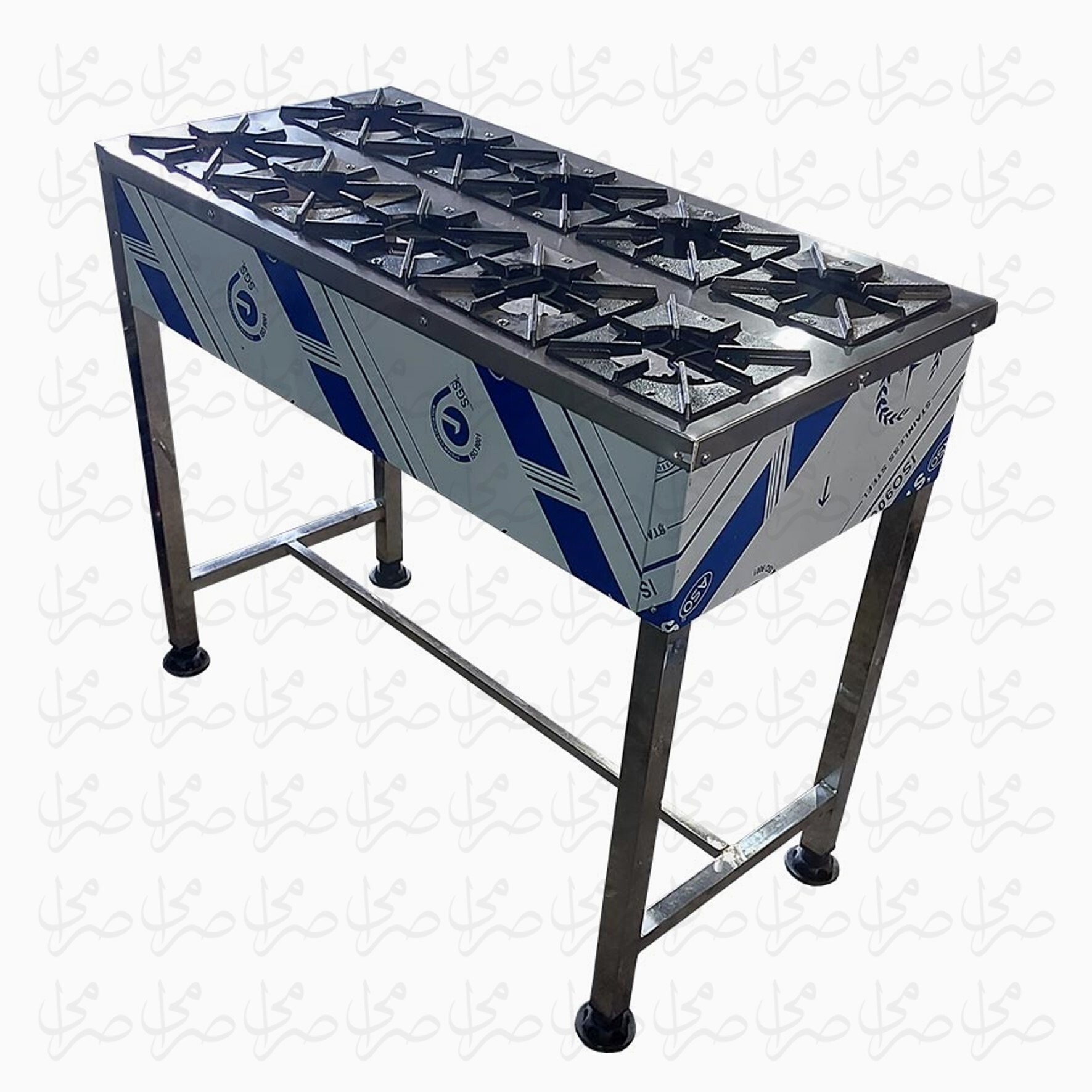  اجاق کته پز 10 شعله ایستاده گازی SOGH10Sh - اجاق 10 شعله ایستاده 